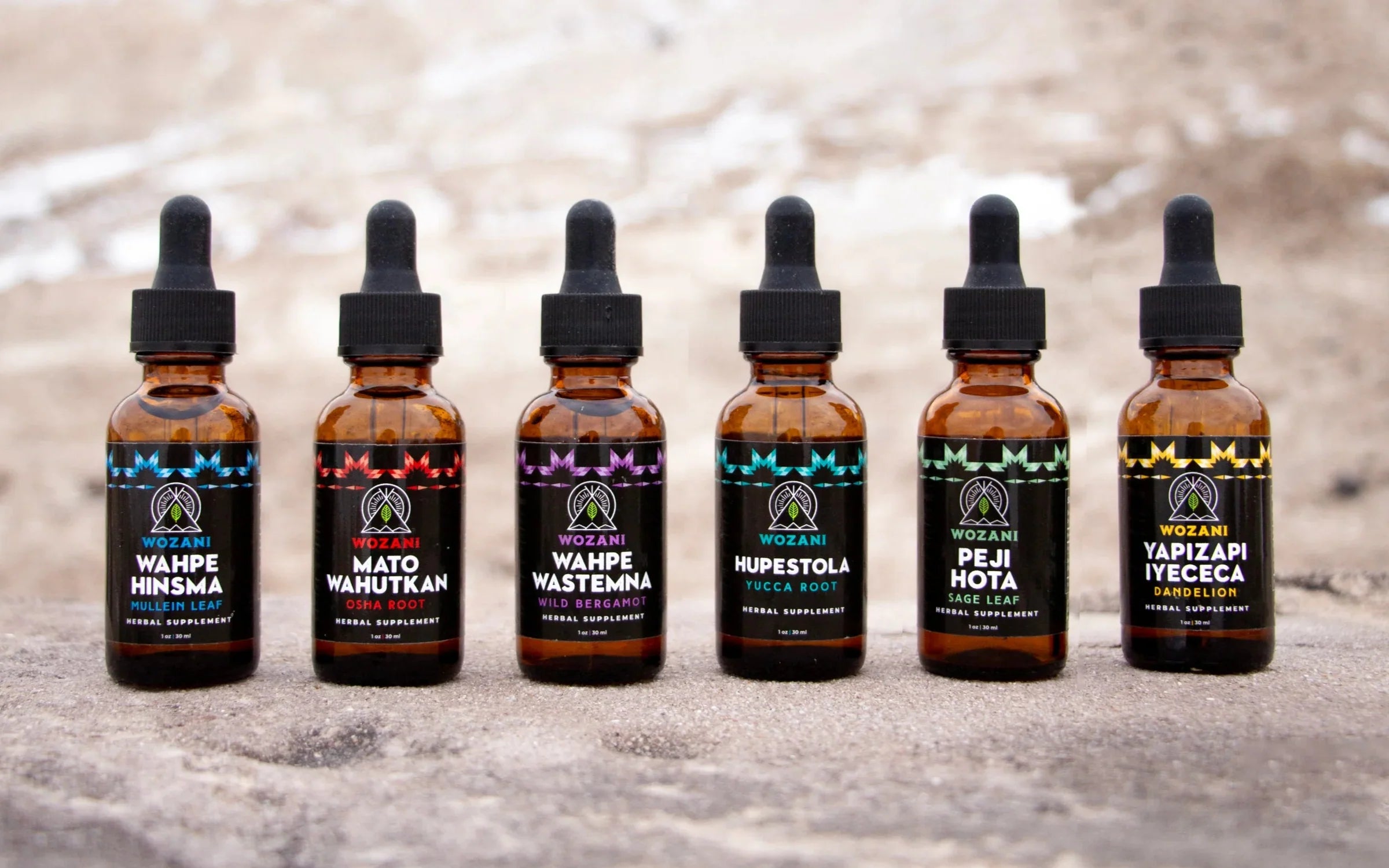 Lakota Herbal Tinctures | Alcohol-Free Plant Remedies | Wozani