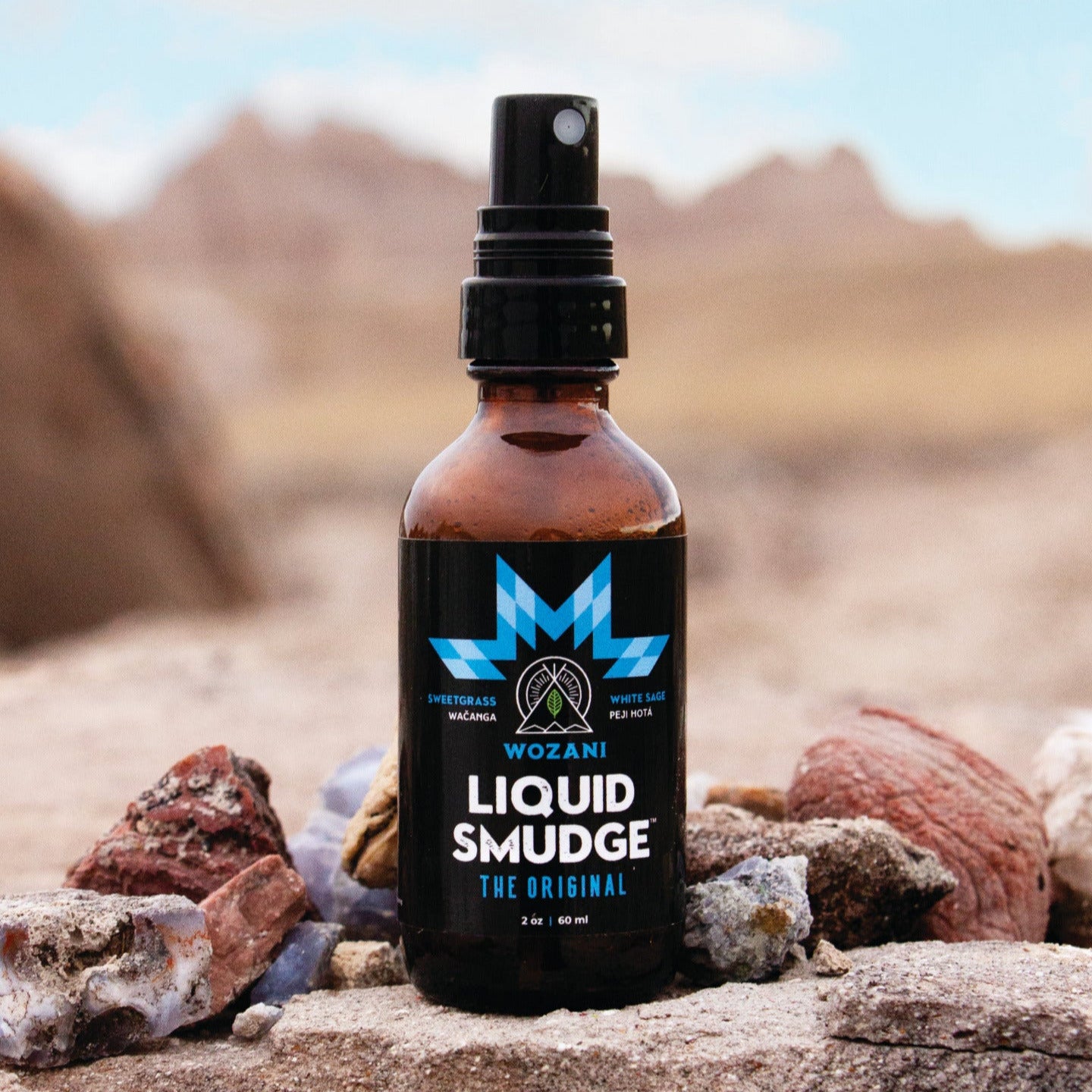 Original Liquid Smudge | Lakota Smoke-Free Spray Wozani Native Botanicals Original Liquid Smudge | Lakota Smoke-Free Spray Wozani Native Botanicals