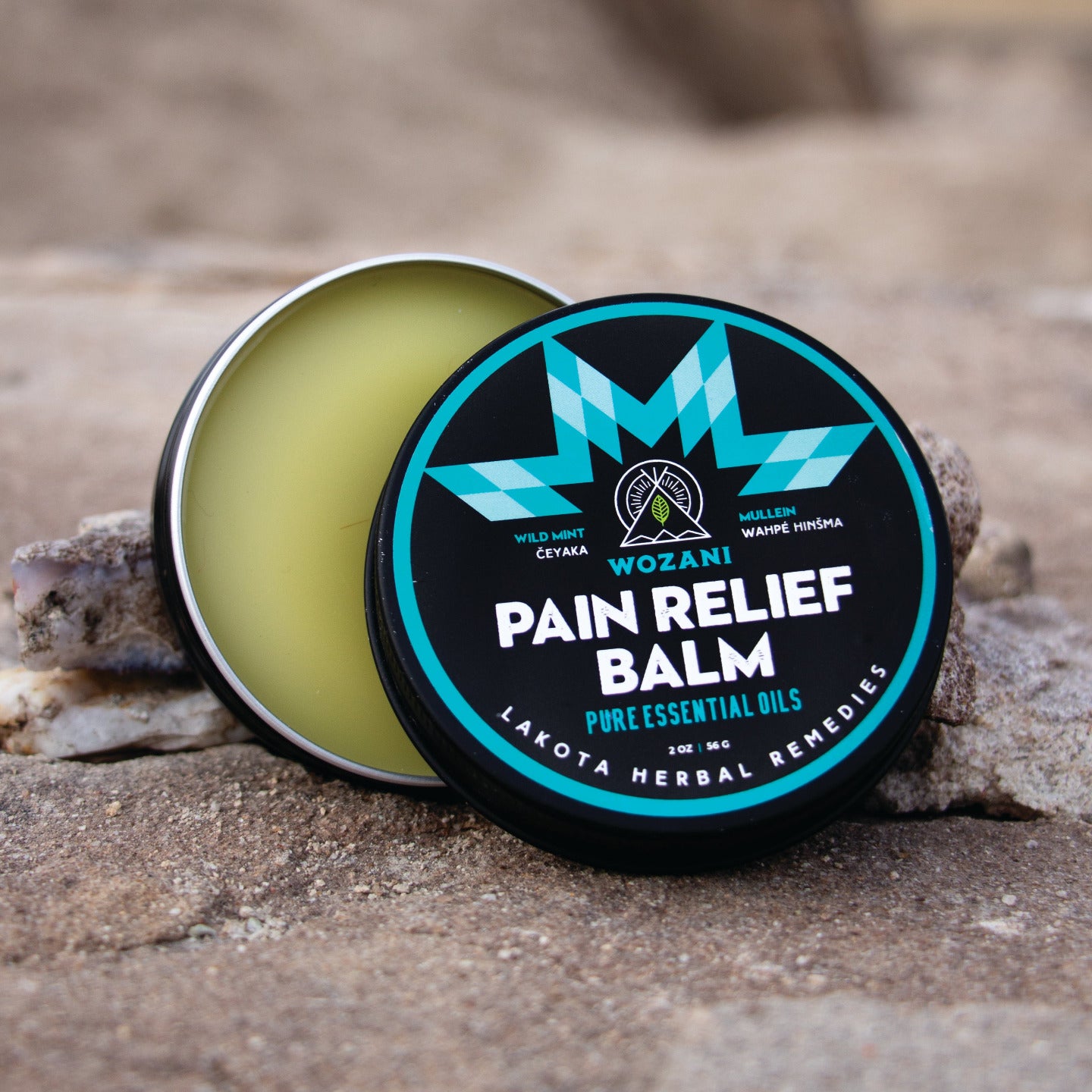 Best selling natural herbal balm for pain relief with mullein leaf and wild mint